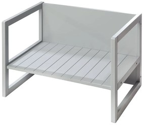 Szürke gyerek pad Country Style – Roba