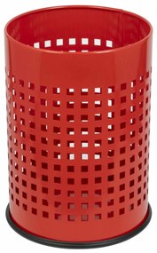 Alda Officer perforált szemetes 18 l, piros, 18 l