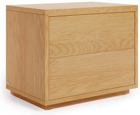 Natúr színű éjjeliszekrény Abilen – Kave Home