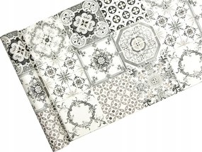 Fekete keleti Mozaik tapéta konyhába, nappaliba