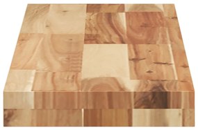 3 db olajbevonatú tömör akácfa függőpolc 100 x 20 x 4 cm