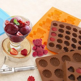 Szilikon praliné sütőforma 20,5x21 cm – Orion