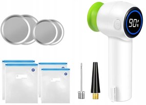 Többfunkciós vákuumpumpa - VERK 27539 - LED kijelzővel + tasakok