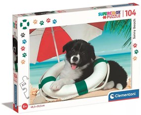 Kutyás Sunny Beach 104 db-os puzzle Clementoni