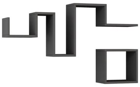 Fali polc Follow - Anthracite