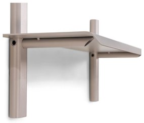 Szürkésbézs fém fali polc 60 cm Hola – Spinder Design
