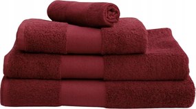 Frottír törölköző Pamut 450g 50 Szín 100x150 Bordó