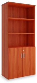 SimpleOffice magas szekrény 80 x 40 x 180 cm, cseresznye