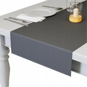 Futófelület Abrosz Sima Asztalra 40x160 Kész Matt Futófelület Sötétszürke