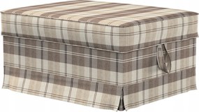 Dekoria Lábtartó huzat Ektorp Bromma Ikea barna