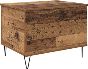 vidaXL Dohányzóasztal Öreg fa 60 x 44,5 x 45 cm Faanyag