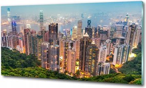 Fotó üvegkép Színes utcák 100x70