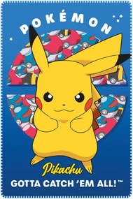 Pokémon Catch' em All polár takaró 100x150cm