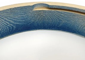 Brilagi - PINO mennyezeti lámpa 3xE27/15W/230V fenyő/kék átm. 47,5 cm