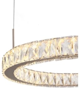 Zuma Line MD3713-2-3GT - GIRONA LED csillár kábelen LED/36W/230V rózsaarany