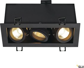 SLV KADUX 115530 Beépíthető spotlámpa 3x50W/GU10 IP20