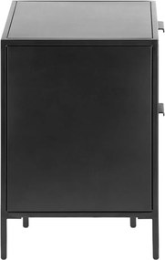 Fekete acél éjjeliszekrény Shantay – Kave Home