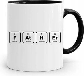 Fekete Bögre Apák Napi Ajándék Apáknak Father nyomott mintával