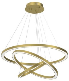 LED Csillár zsinóron GALAXIA LED/85W/230V arany