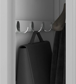 Fém BHP munkaszekrény szürke: KACPER 1 Plus