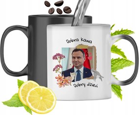 Duda András Színváltó Mágikus Bögre fényképes nyomtatással