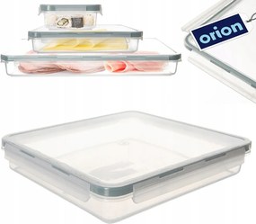 Konyhai Ételtároló doboz felvágottak sajtok alacsony lapos 900ml