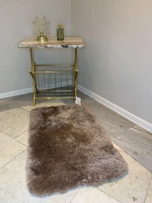 Scott barna fürdőszobai szőnyeg 50x80 cm