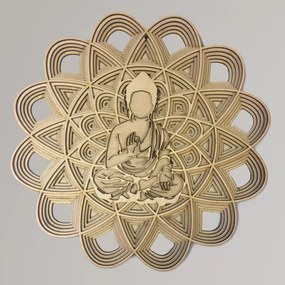 Többrétegű fafestmény | Buddha mandalában