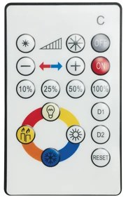 Eglo 95972 - VOLTAGO 2 LED 20W 230V dimmelhető mennyezeti lámpa