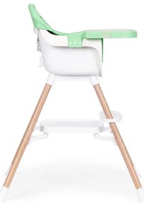 Gyerek etetőszék 2 az 1-ben zöld
