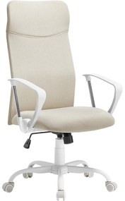 SONGMICS irodai szék, ergonomikus szék cappuccino bézs színben