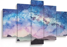 Kép - Milky Way, akvarell (150x105 cm)