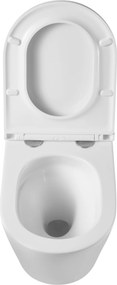 Akasztókészlet GEBERIT Duofix Basic + WC LENA Perem nélküli 48 x 36 cm + gomb + ülés, fehér, 3322XX00 + 39040100