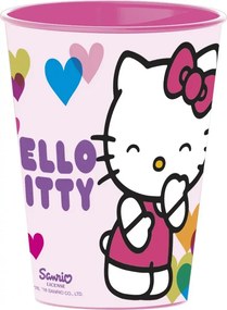 Hello Kitty műanyag pohár