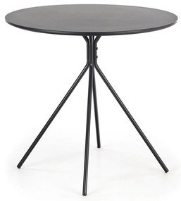 AKCIÓ Fekete étkezőasztal PHANTOM 80x80 II. osztály