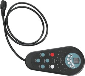 Masszázsfotel, fekete, ARTUŠ 2