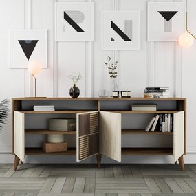 Konzolasztal Milan - Diós, Travertine