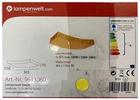 Lampenwelt Lampenwelt - Fali lámpa BERRA 1xR7s/100W/230V LW1048