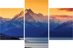 Kép - Pukaki-tó (90x60 cm)