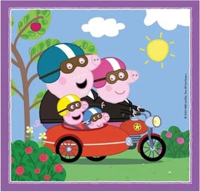Peppa malac Relaxing 3x48 db-os puzzle Clementoni