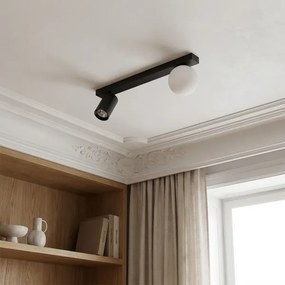 BRILAGI - SELE BALL spotlámpa 1xGU10/30W/230V + 1xG9/10W fekete
