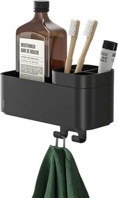 Tiger 2STORE Polc Törölközőtartó Akasztóval Erős Fürdőszobai