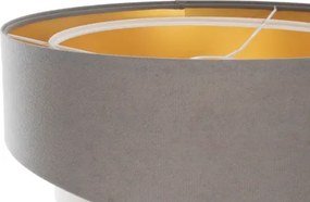 GALAXY univerzális E27 lámpabúra 45 cm szürke/fehér/arany