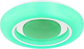 Globo 41369-18 - RGBW Dimmelhető mennyezeti lámpa BURRO LED/18W/230V + távirányító