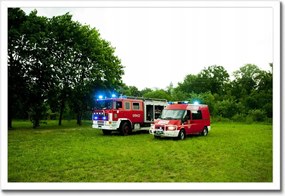 Poszterek keretben 60x40 Tűzoltóság