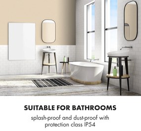 Klarstein Wonderwall Air 96, infravörös hősugárzó, 120 x 81 cm, 960 W, falra szerelhető, távirányító, fehér