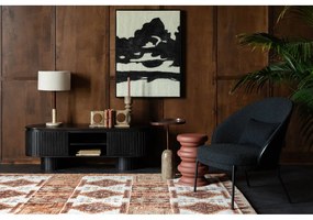 Sötétbarna mangófa TV-állvány 140x45x40 cm Kenji – Dutchbone