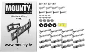 MOUNTY Fali konzol LCD TV-re 66"-ig VESA