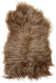 barna izlandi báránybőr székhuzat 70 x 110 cm