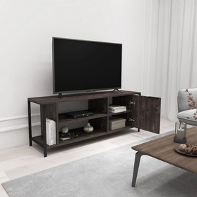 TV asztal/szekrény Brody (sötétbarna + fekete). 1072858